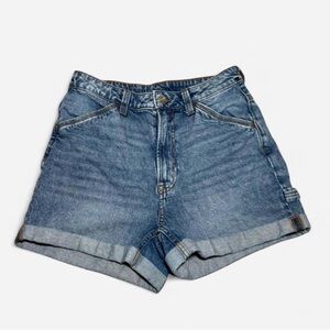 Classic Blue Denim Women's Shorts